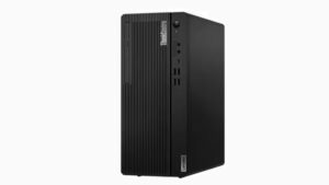 Lenovo ThinkCentre M70t Gen 4 右斜め前から