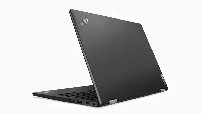 Lenovo ThinkPad L13 Yoga Gen 4 Intel 後ろから