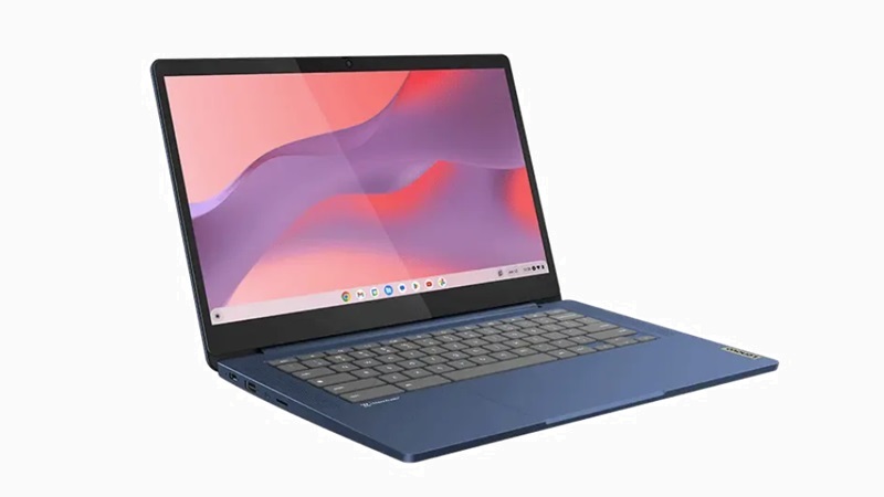 Lenovo IdeaPad Slim 3 Chromebook Gen 8 左斜め前から