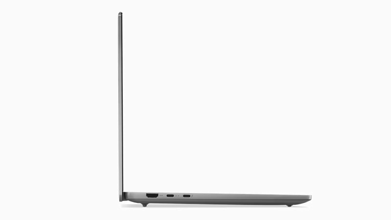 Lenovo IdeaPad Pro 5i Gen 9 14型 横から