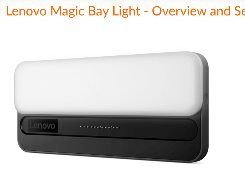 Lenovo Magic bay Light