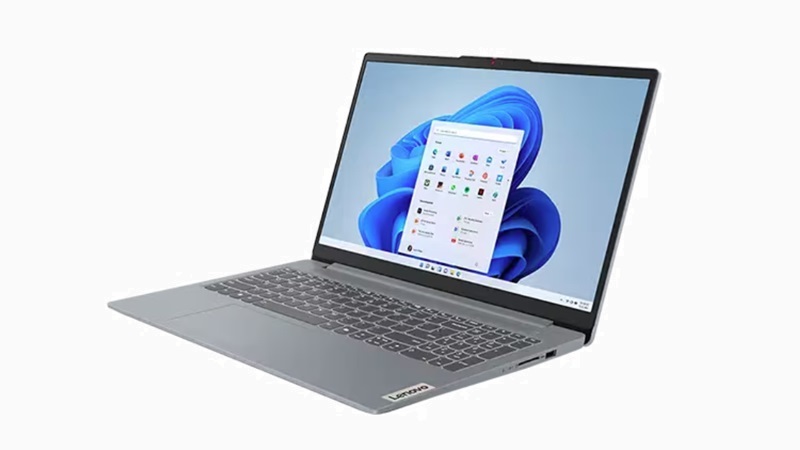 Lenovo IdeaPad Slim 3i Gen 9 14型 右斜め前から