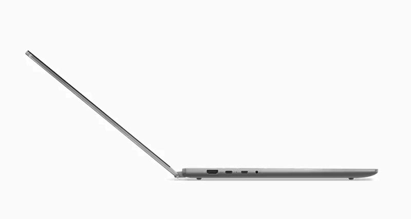 Lenovo IdeaPad 5i 2-in-1 Gen 9 16型 横から