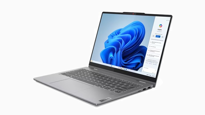 Lenovo IdeaPad 5 2-in-1 Gen 9 14型(AMD) 右斜め前から