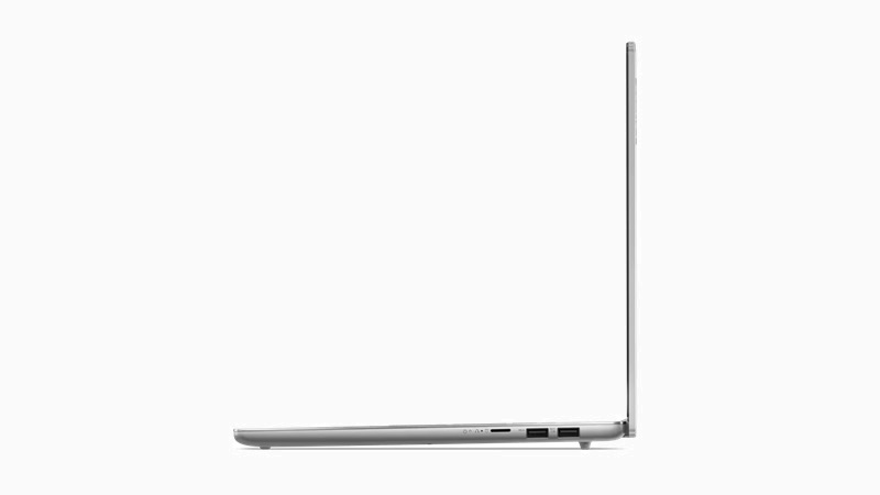 Lenovo IdeaPad Slim 5i Gen 9 15.3型 横から