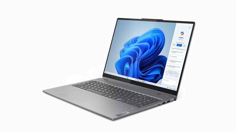 Lenovo IdeaPad 5i 2-in-1 Gen 9 16型 右斜め前から