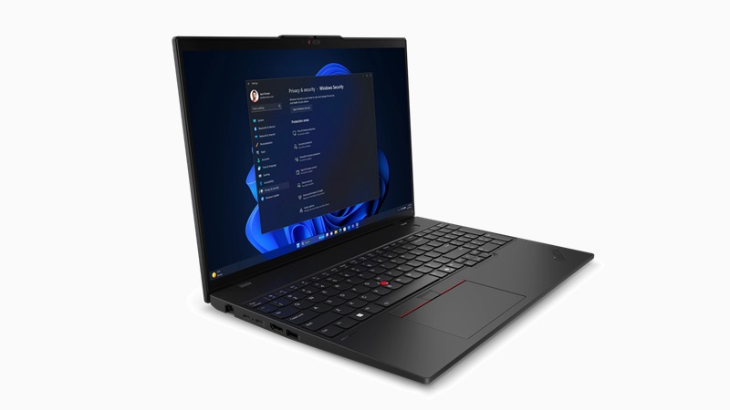 Lenovo ThinkPad L16 Gen 1 AMD 左斜め前から