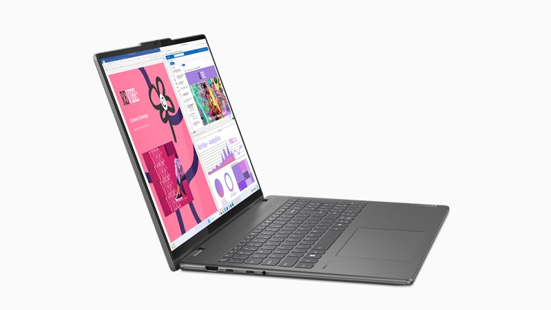 Lenovo Yoga 7i 2-in-1 Gen 9 16型 Intel 横から