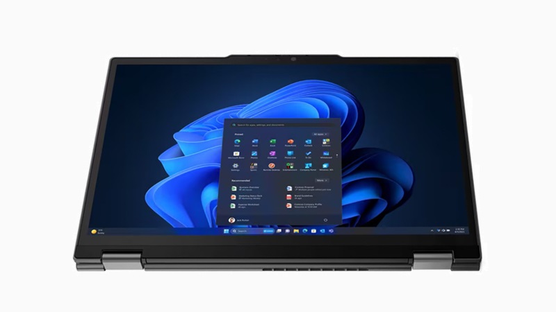 Lenovo ThinkPad X13 2-in-1 Gen 5 Intel タブレットモード