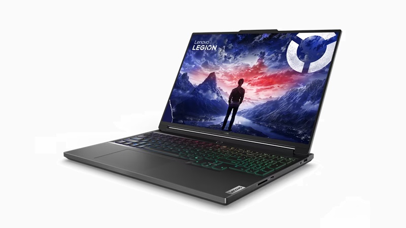 Lenovo Legion 7i Gen 9 16型 Intel 右斜め前から