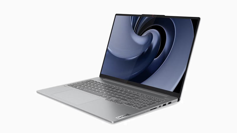 Lenovo IdeaPad Pro 5i Gen 9 16型 Intel 右斜め前から