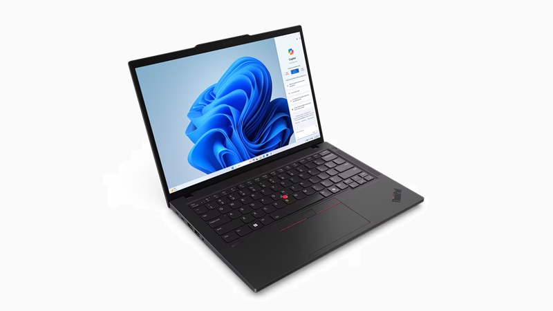 Lenovo ThinkPad T14 Gen 5 AMD 左斜め前から