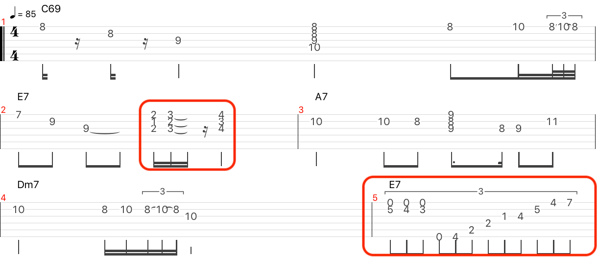 All of me テクニックの解説