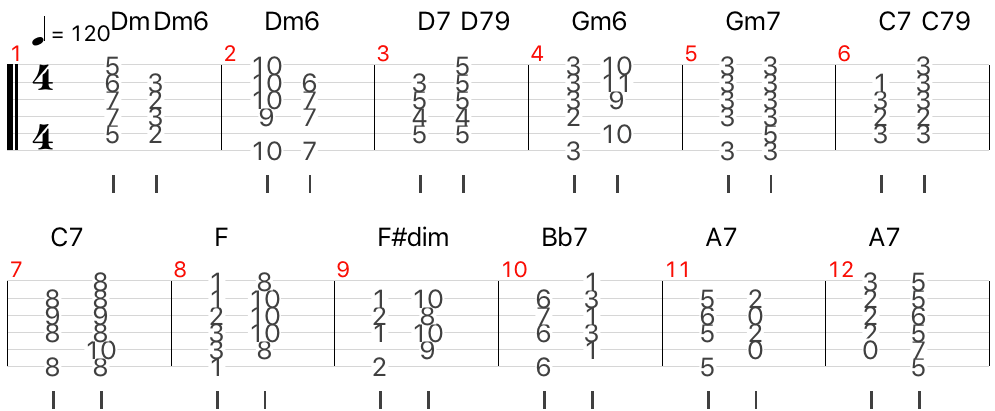 clair de lune chords