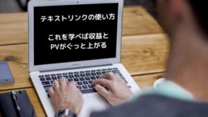 テキストリンクの使い方！これを学べば収益・PVがぐっと上がるよ