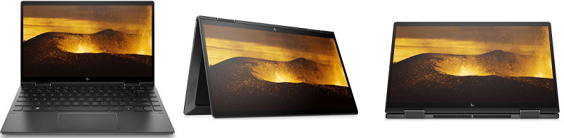 HP Envy x360 13　2 in 1 PC各モード