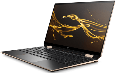 HP spectre x360 13の外観・右から