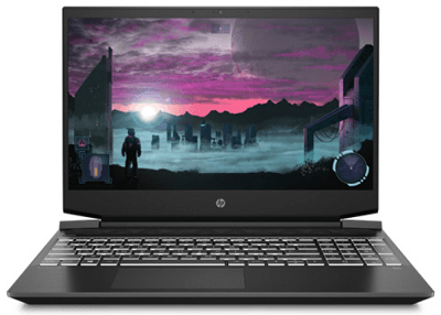 HP Pavilion Gaming 15(AMD)の外観・正面