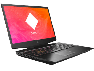 HP OMEN 17の外観・左斜め前から