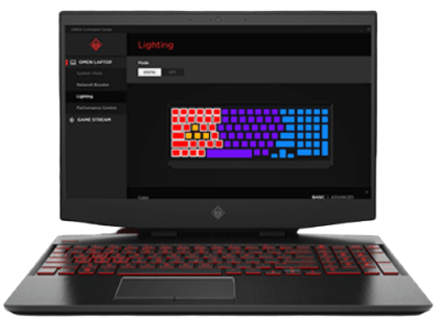 HP OMEN 15のLEDセッティング