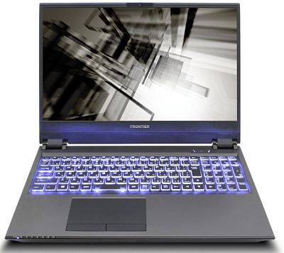 Frontier gaming laptops ZNシリーズ