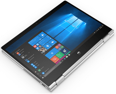 HP ProBook x360 435 G7の外観　タブレットモード