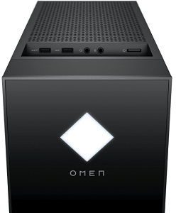 HP OMEN 25L Desktopのインターフェイス