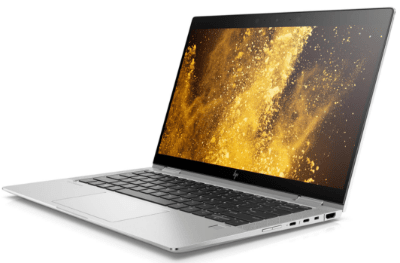 HP EliteBook x360 1030 G4の外観　右斜め前から