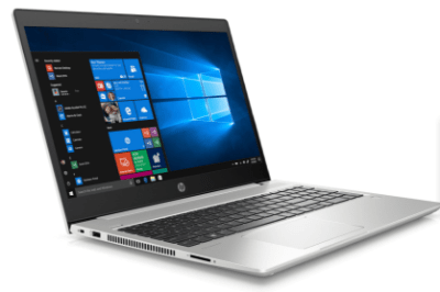 HP ProBook 450 G7の外観　左前