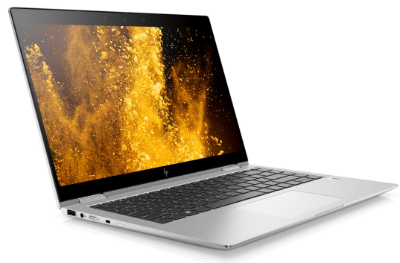 HP EliteBook x360 1040 G6の外観　左前から