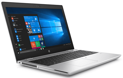 HP ProBook 650 G5の外観　左斜め前から