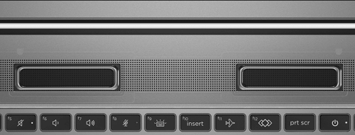 HP ZBook Fury 17 G7のデュアルスピーカー