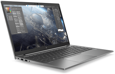 HP ZBook Firefly 14 G7の外観　左前から