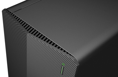 HP Pavilion Gaming Desktop TG01の筐体上部