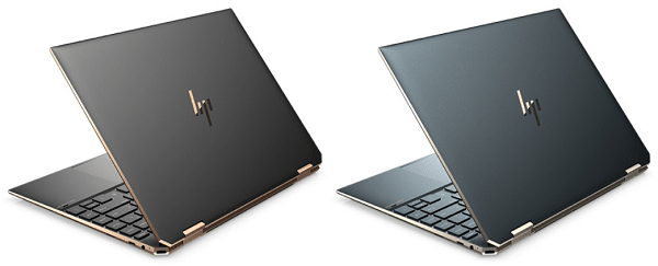 HP Spectre x360 14 アッシュブラックとポセイドンブルー