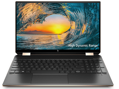 HP Spectre x360 15-eb1000のディスプレイ