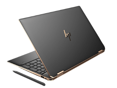 HP Spectre x360 15の外観　背面から