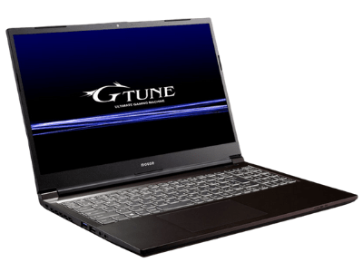 G-Tune P5の外観　左斜め前から