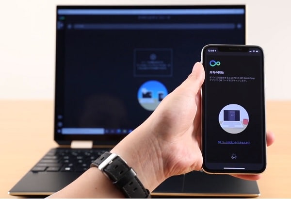 HP Spectre x360 15-eb1000のデータ移動　ペアリング