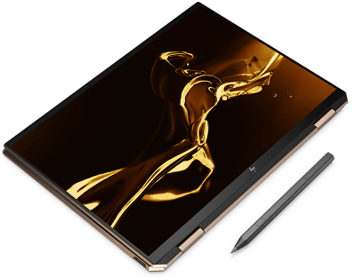 HP Spectre x360 14（2020年モデル・アッシュブラック） タブレットモード