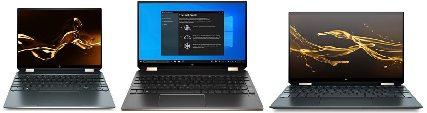 HP Spectre x360 14-ea0000と比較機種の筐体