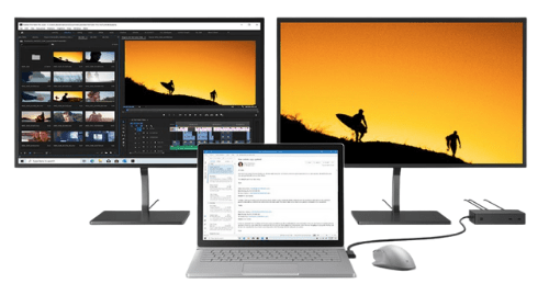 Surface Book 3　モニター接続時