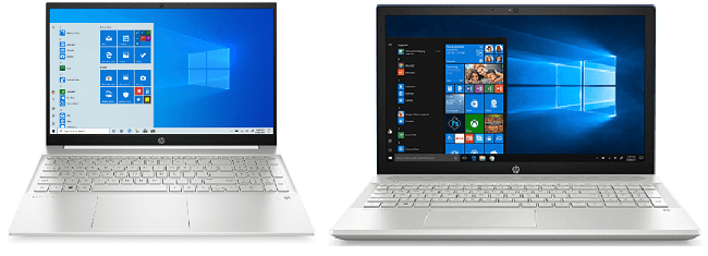 HP Pavilion 15-eg0000とPavilion 15-cu1000の筐体比較