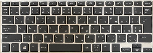 HP EliteBook 830 G7のキーボード