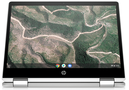 HP ChromeBook x360 12b-ca0000　タブレットモード