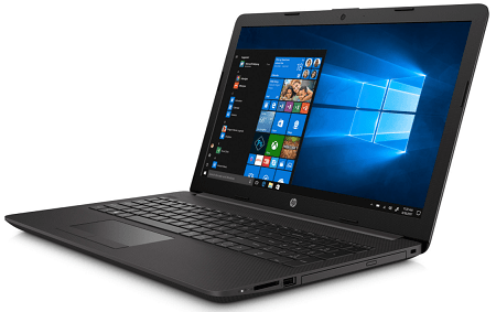 HP 250 G7 Refresh 右斜め前から