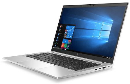 HP EliteBook 830 G7　右斜め前から