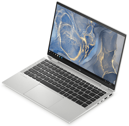 HP EliteBook x360 1040 G7　右斜め前から