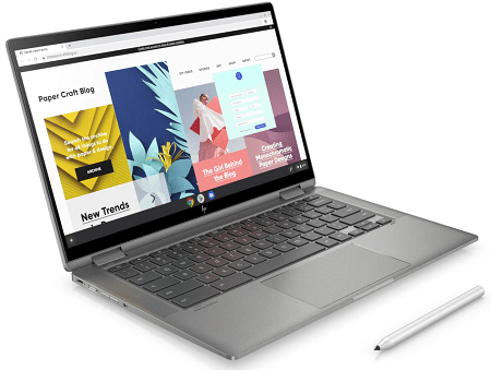 HP ChromeBook x360 14cと別売りのアクティブペン