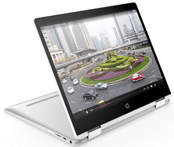 HP ChromeBook x360 12b-ca0000　スタンドモード